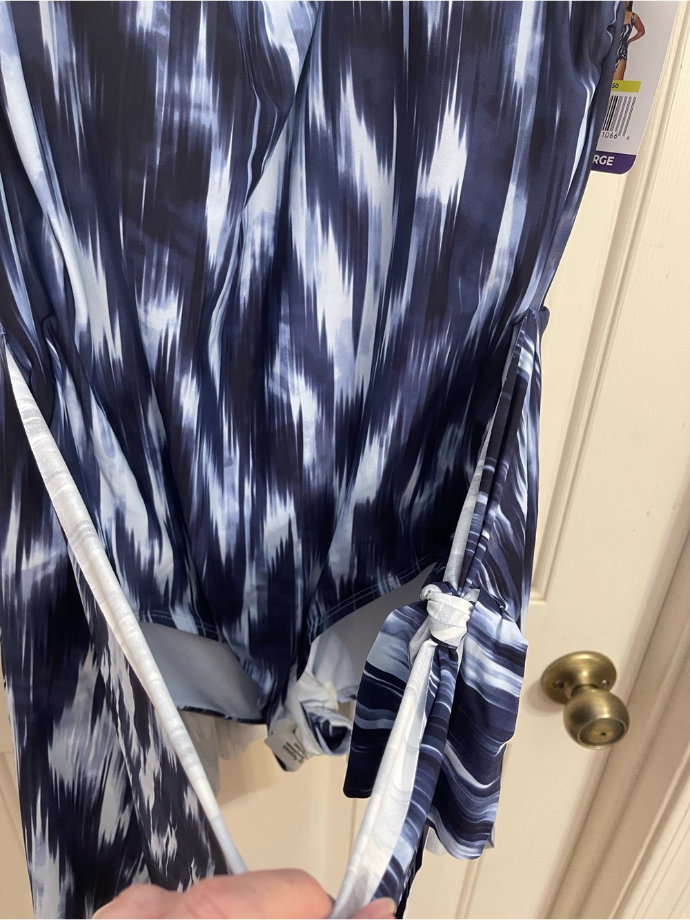 Anne Cole One piece swimsuit with attached skirt NWT - Picture 4 of 8